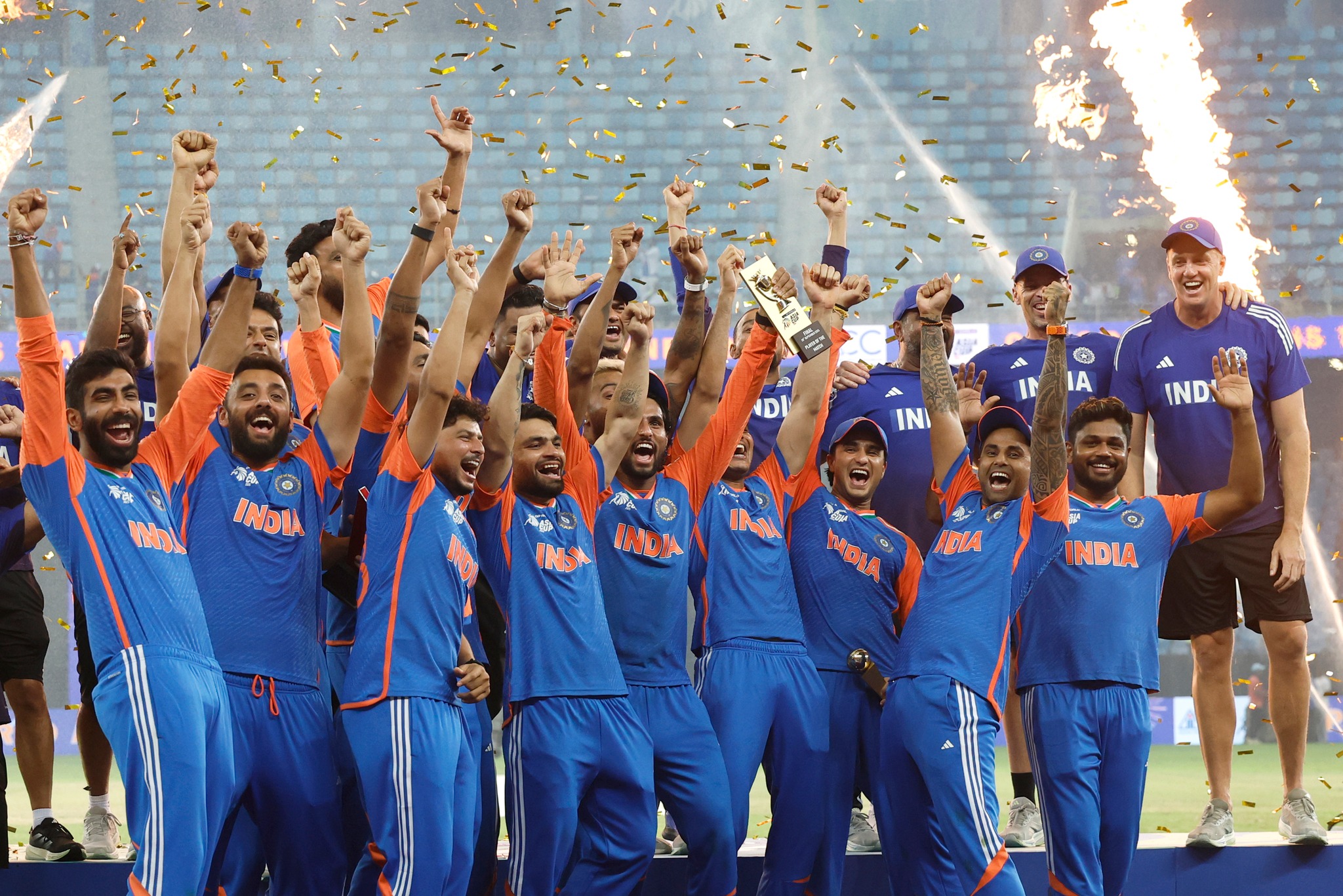 এশিয়া কাপ জেতার ট্রফি না নিয়ে ভারতের ‘অপারেশন সিদুঁর’