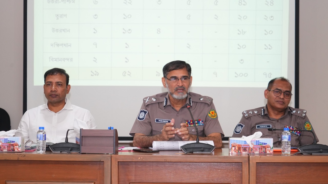 জনবান্ধব পুলিশিং গড়ে তুলতে পুলিশের টহল জোরদার করতে হবে: ডিএমপি কমিশনার