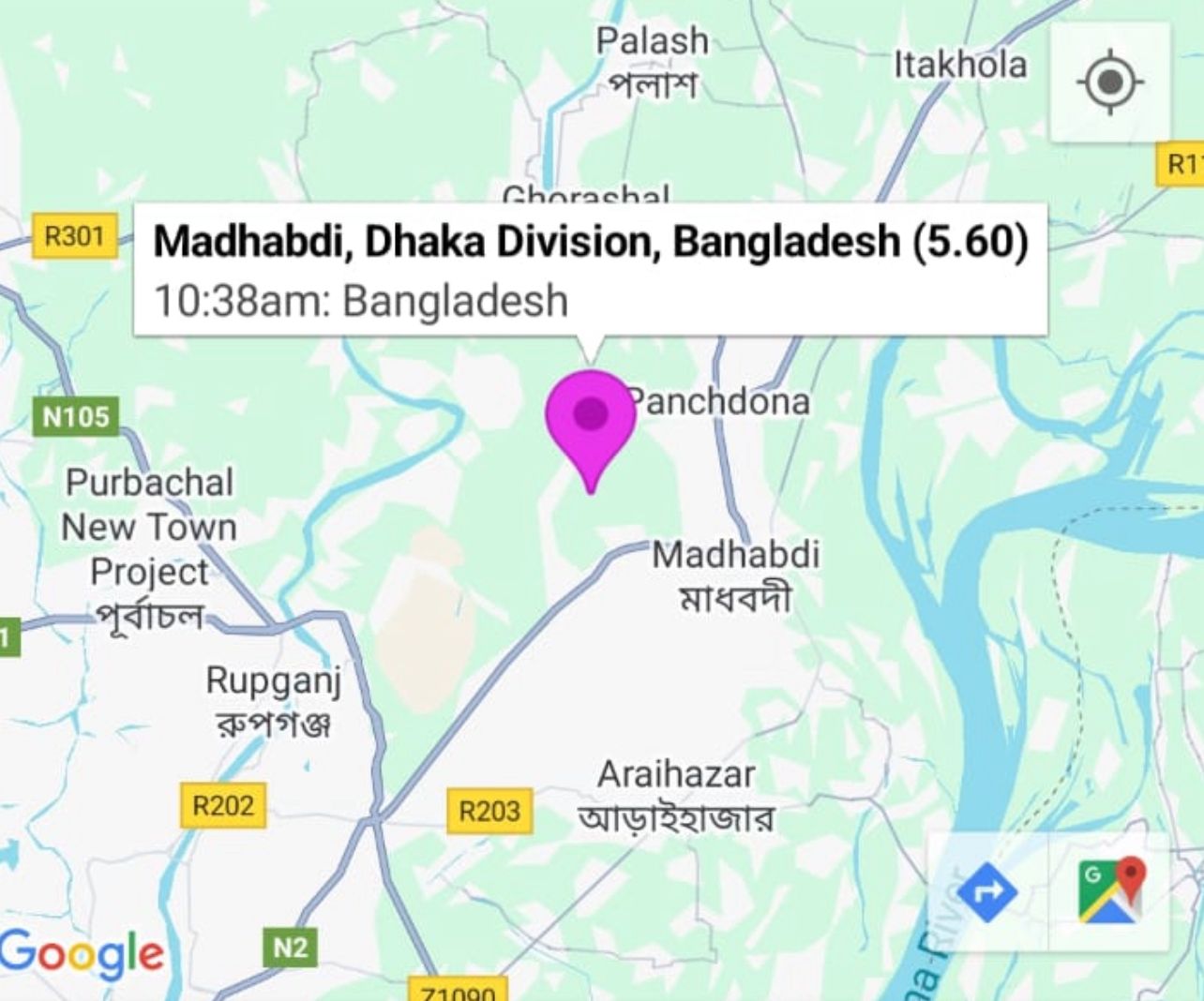 ভূমিকম্পে কাঁপল দেশ, কেন্দ্র নরসিংদী