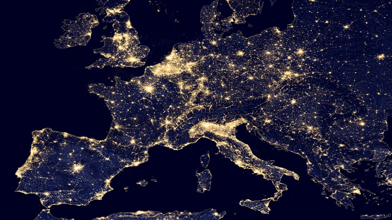 Europe map