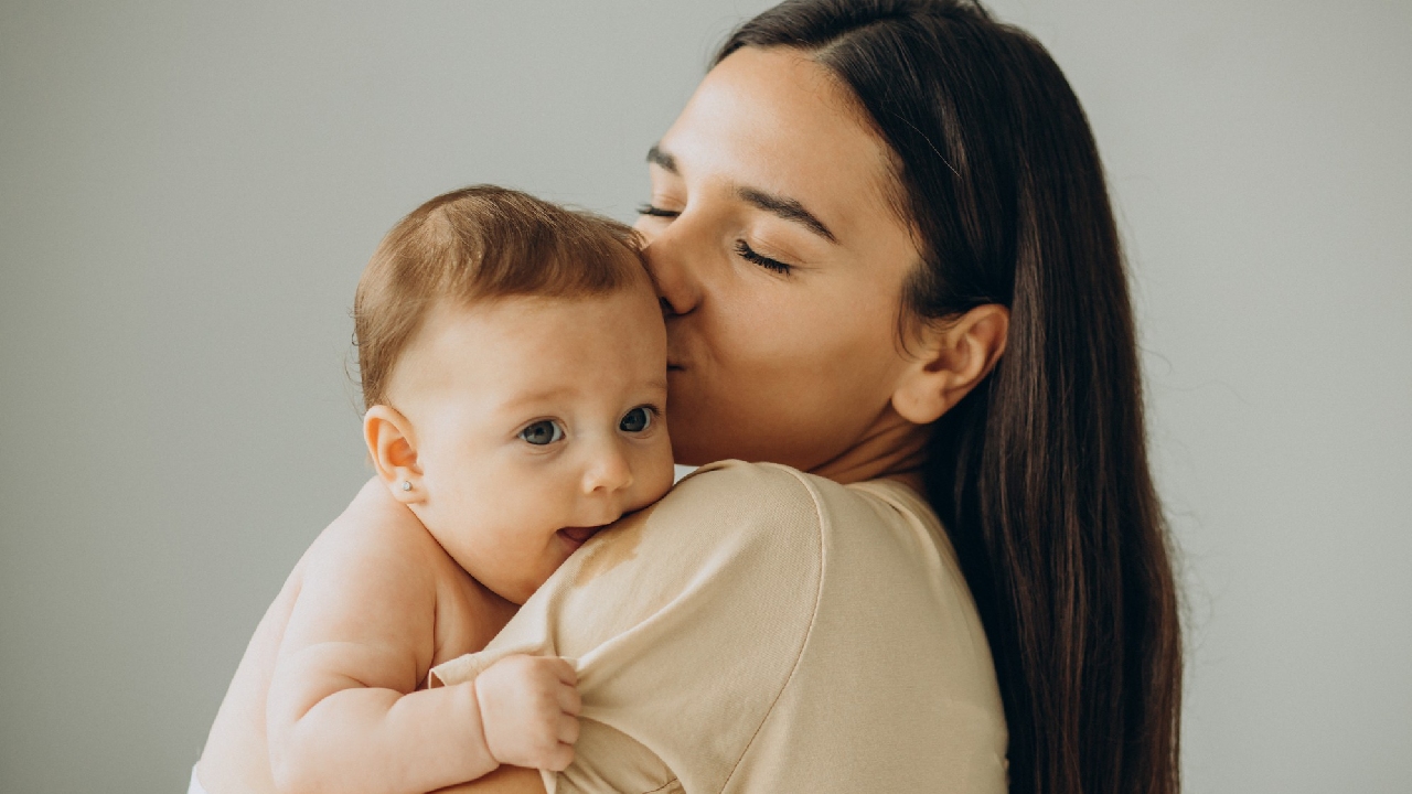 Mother and baby