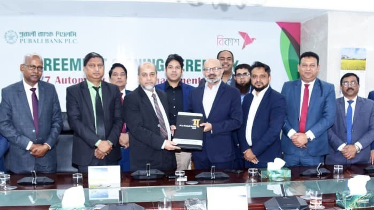 পূবালী ব্যাংক ও বিকাশের অংশীদারত্বে স্বয়ংক্রিয় ক্যাশ সেবা চালু