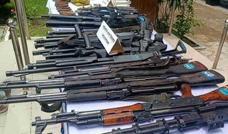 Police arms