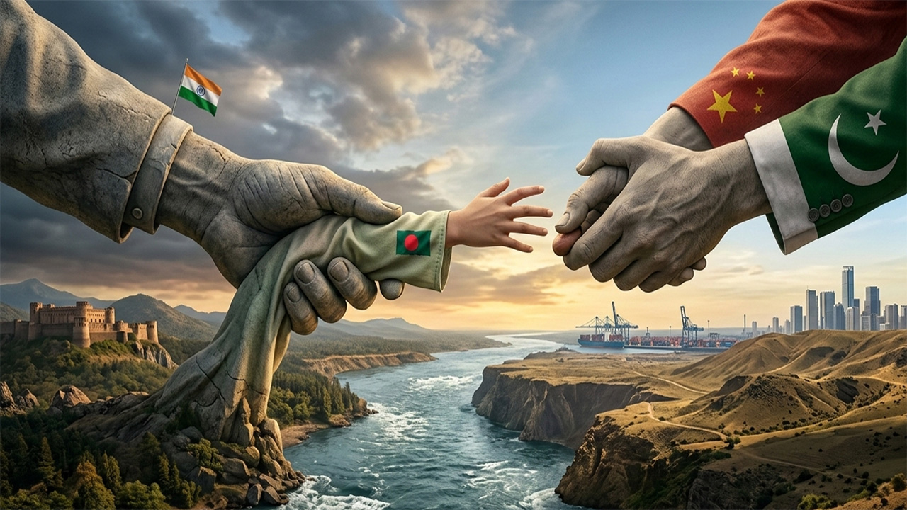 ‘চীন-পাকিস্তানে বাংলাদেশের ঝোঁক, নতুন নিরাপত্তা সমীকরণে ভারত’