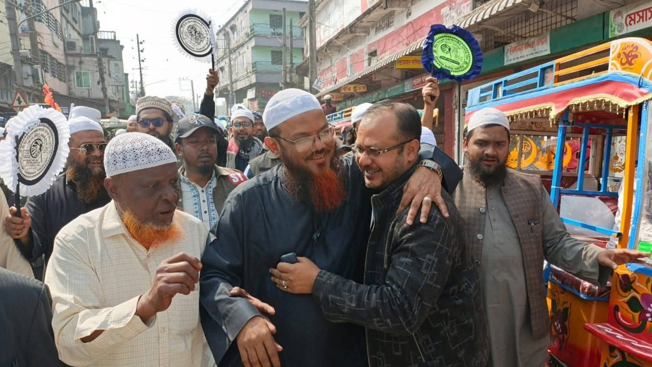 ইসলামী আন্দোলনের সিনিয়র নায়েবে আমির সৈয়দ মুহাম্মদ ফয়জুল করীমের আসনে প্রার্থী দেয়নি জামায়াতে ইসলামী। ছবি: চরচা