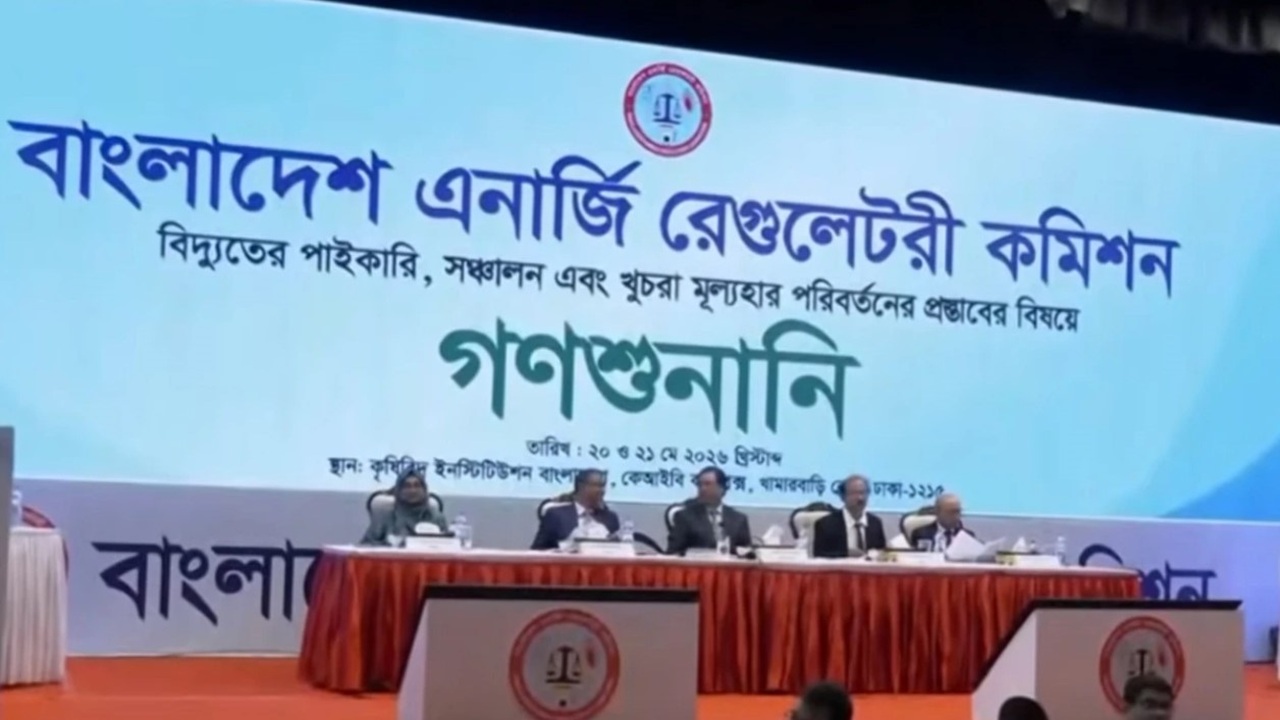 বিদ্যুতের দাম বাড়ানোর প্রস্তাব ঘিরে গণশুনানি