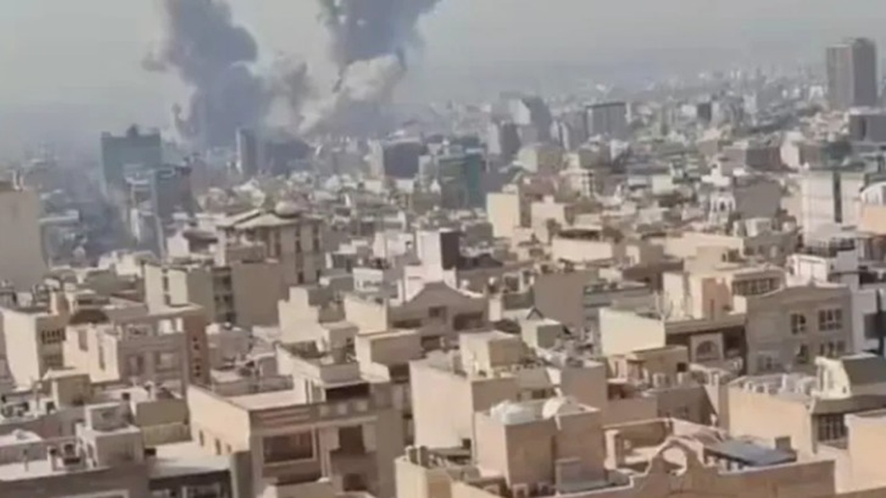 iran smoke