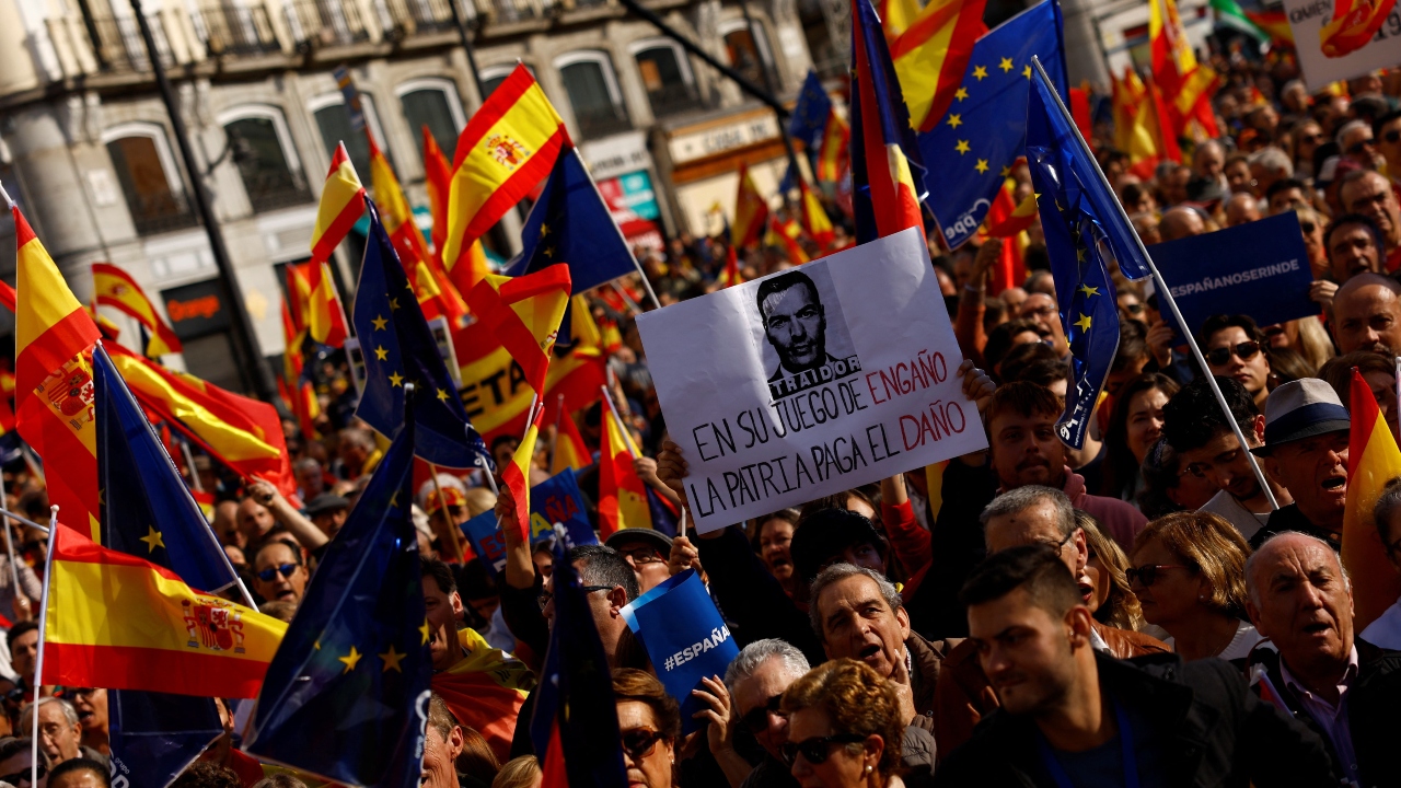 spanish protest