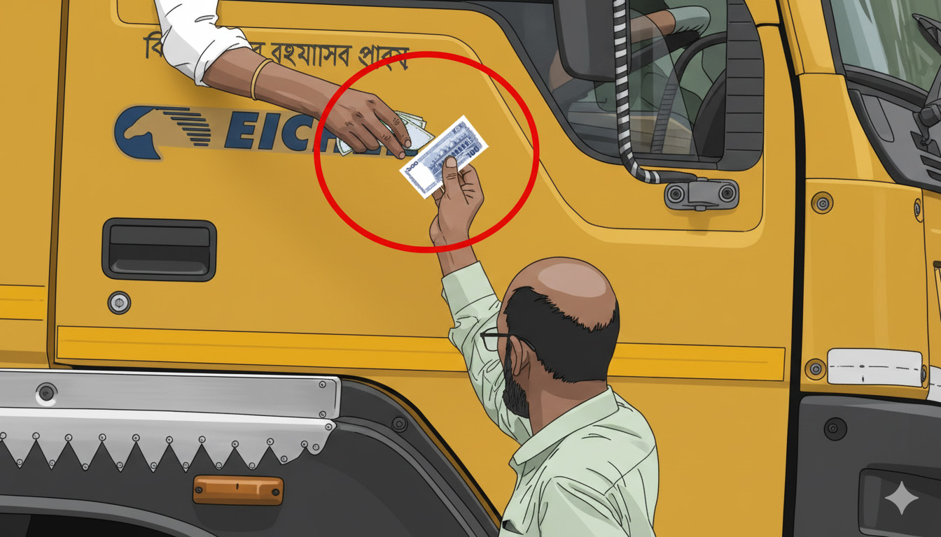 সড়কে-চাঁদাবাজি