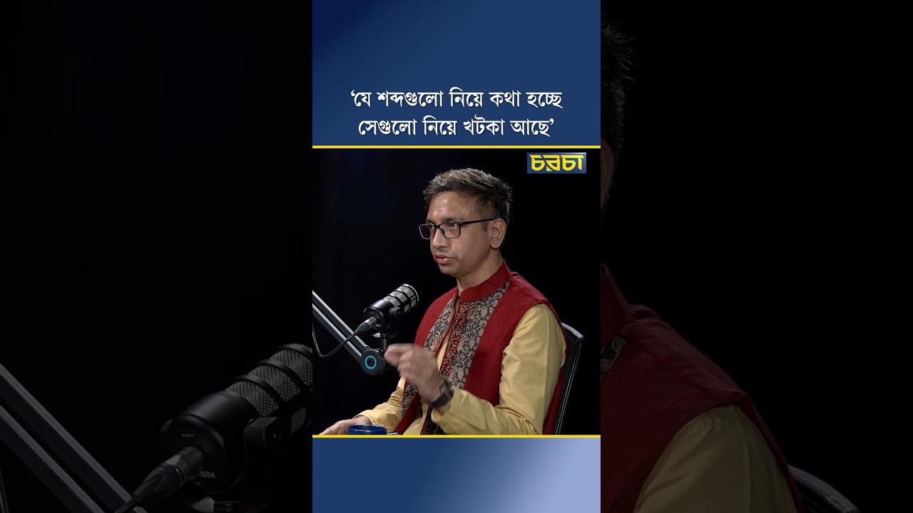 ‘যে শব্দগুলো নিয়ে কথা হচ্ছে, সেগুলো নিয়ে খটকা আছে’